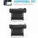 HP 728 130-ml Cyan DesignJet Ink Cartridge