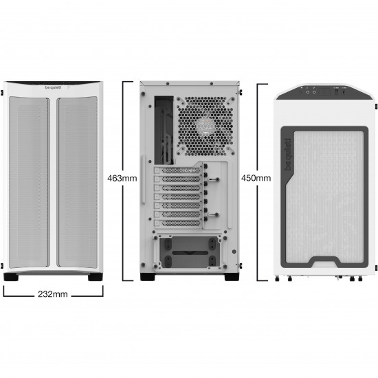 Midi be quiet! PURE BASE 500DX white