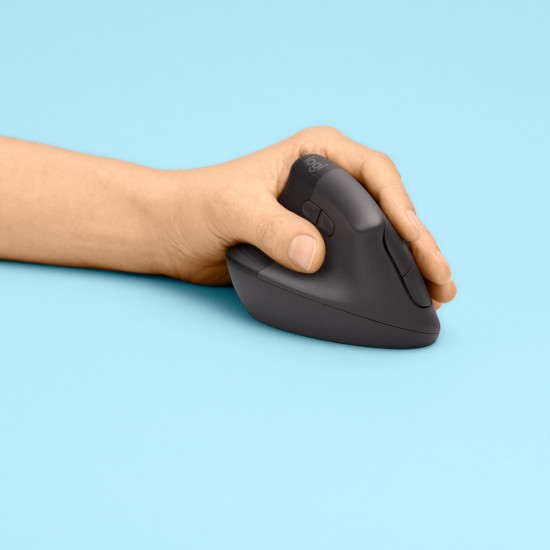 Logitech Lift Vertical Ergonomic Mouse - Vertikal f r Linksh nder