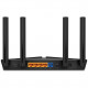 TP-LINK Archer AX10 - Wi-Fi 6 (802.11ax) - Dual-Band (2,4 GHz/5 GHz) - Eingebauter Ethernet-Anschluss - Schwarz - Tabletop-Router