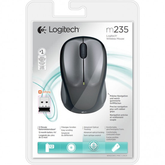 Logitech M235 wireless black