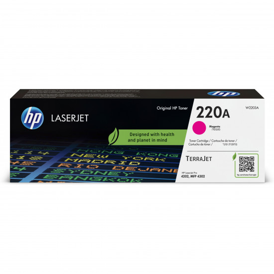 TON HP Toner 220A W2203A Magenta bis zu 1.800 Seiten