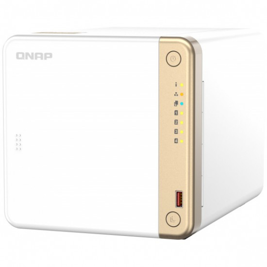 4-BAY QNAP TS-462-4G 4Bay N4505 DC 4GBDDR4 - USB 2.0