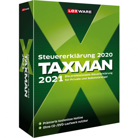 Lexware TAXMAN 2021 f r Rentner & Pension re - 1 Device, ESD-Download ESD