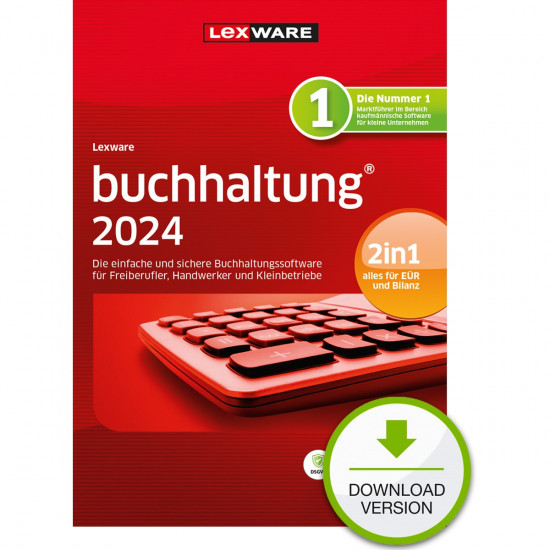 Lexware Buchhaltung 2024 - 1 Device, ABO - ESD-Download ESD