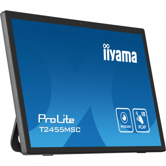 60,5cm/24'' (1920x1080) Iiyama ProLite T2455MSC-B1 16:9 FHD IPS Touch 5ms HDMI DP USB Speaker Black