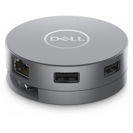 Dell DA305 Mobile Adapter Dockingstation 2xUSB3.1/HDMI/VGA/DisplayPort/USB-C/Ethernet passiv Grey