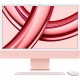 Apple 24-inch iMac with Retina 4.5K display: Apple M3 chip with 8-core CPU and 8-core GPU (8GB/256GB SSD) - Pink *NEW*