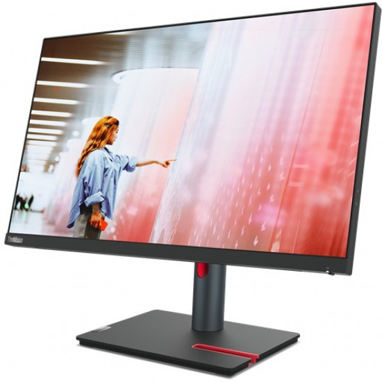 60,5cm/23,8inch (2560x1440) Lenovo ThinkVision P24q-30 16:9 QHD IPS 60Hz 4ms HDMI DP USB Vesa Black