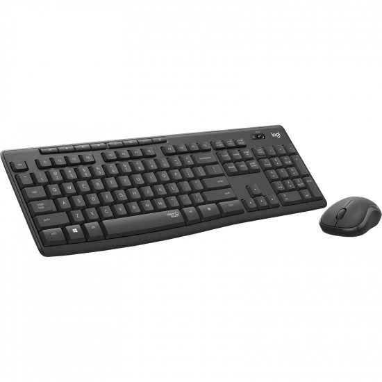 Logitech MK295 Silent wireless Combo Graphite WERTY US - Keyboard layout might be German