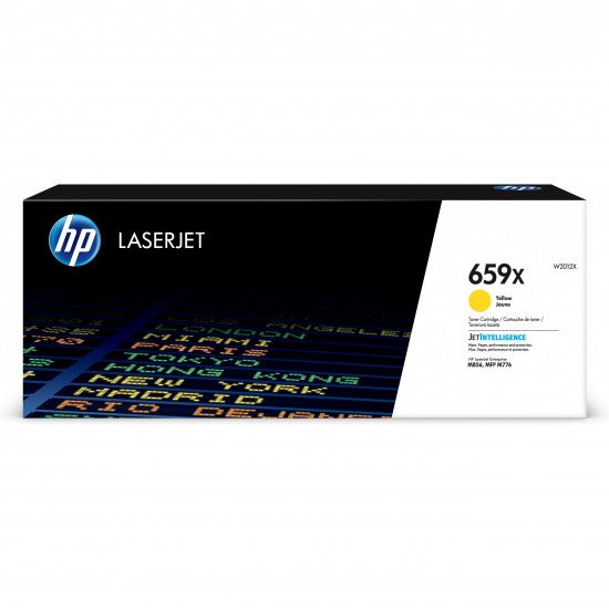 HP Toner 659X W2012X Gelb