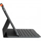 Logitech Slim Folio Bluetooth Tastatur und Schutzh lle iPad 7./8. Generation grey QWERTZ DE - Keyboard layout might be German