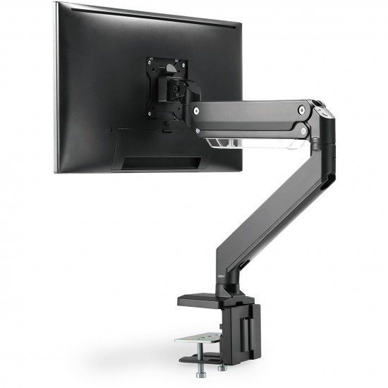 Tischhalterung f r 1 Monitor 35inch 15KG DIGITUS schwarz Gasdruckfeder DA-90426