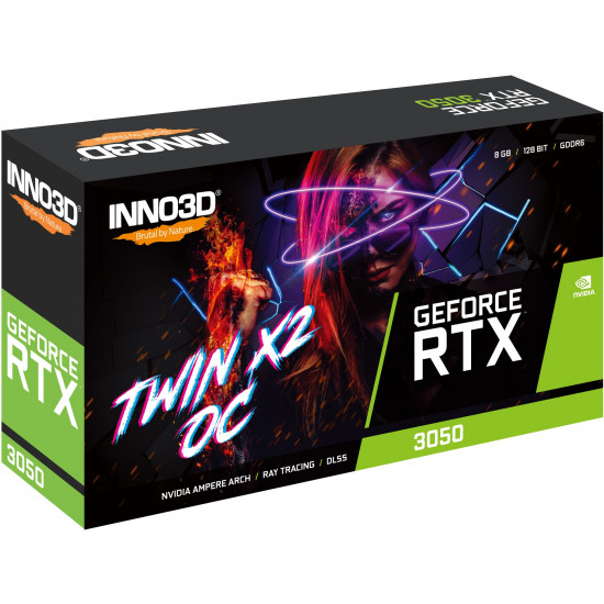 RTX 3050 8GB Inno3D Twin X2 OC GDDR6