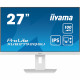 68,5cm/27inch (2560x1440) Iiyama Prolite XUB2792QSU-W6 16:9 WQHD IPS 100Hz 0,4ms HDMI DP USB Pivot White