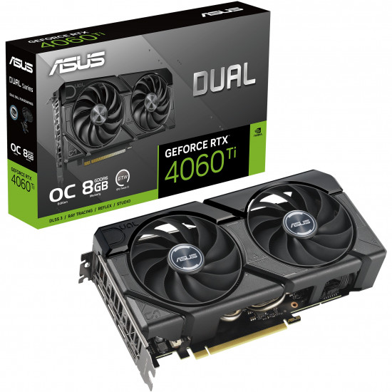 RTX 4060 Ti 8GB Asus Dual EVO OC GDDR6