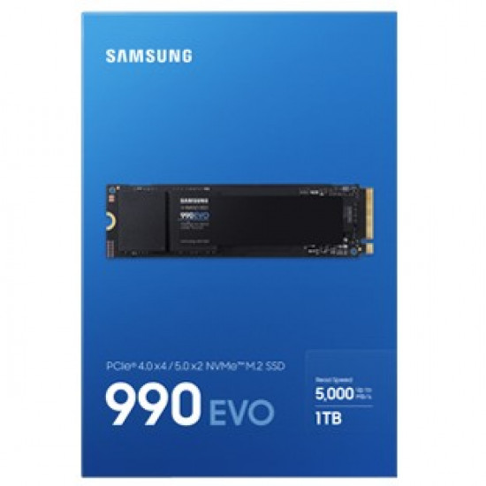 M.2 1TB Samsung 990 EVO NVMe PCIe 5.0 x 4 retail