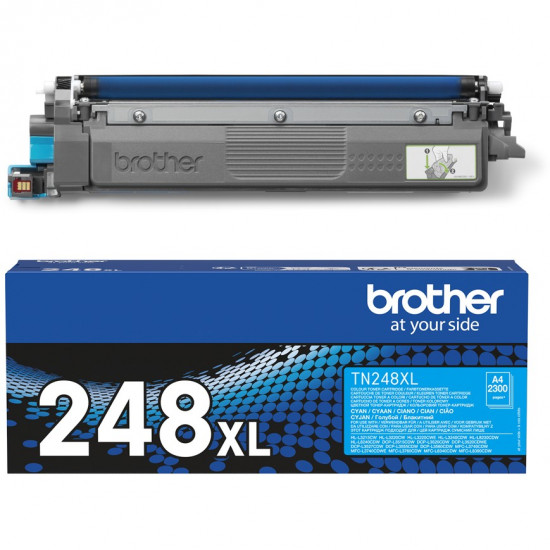 Brother Toner TN-248XLC Cyan bis zu 2.300 Seiten ISO/IEC 19798