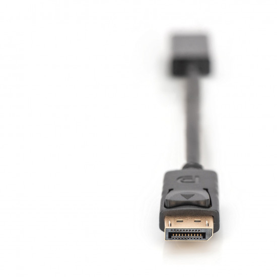 Digitus DisplayPort > HDMI (ST-BU) 0,15m Adapter FHD 60Hz Black