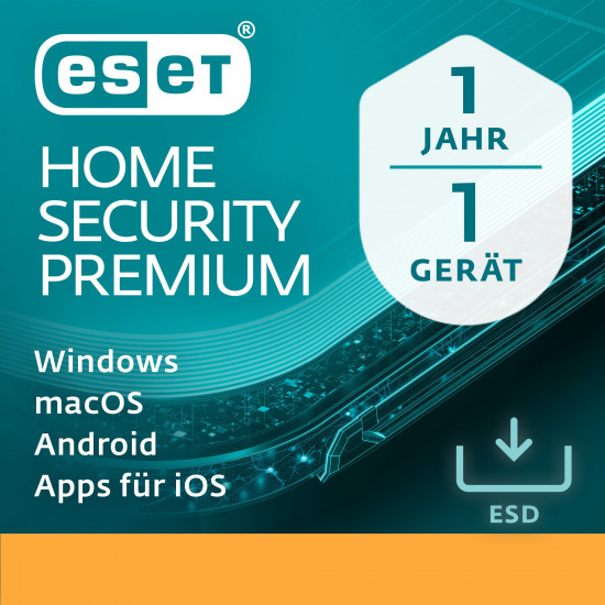 ESET Home Security Premium - 1 User, 1 Year - ESD-DownloadESD