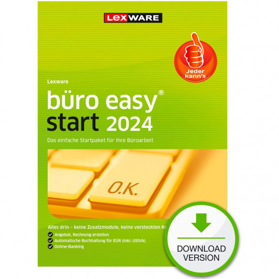 Lexware B ro Easy Start 2024 - 1 Device, ABO - ESD-DownloadESD