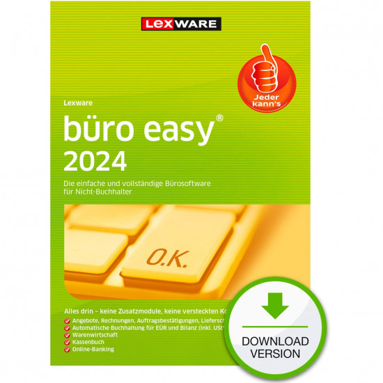 Lexware B ro Easy 2024 - 1 Device, ABO - ESD-DownloadESD