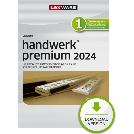 Lexware Handwerk Premium 2024 - 1 Devise, ABO - ESD -DownloadESD