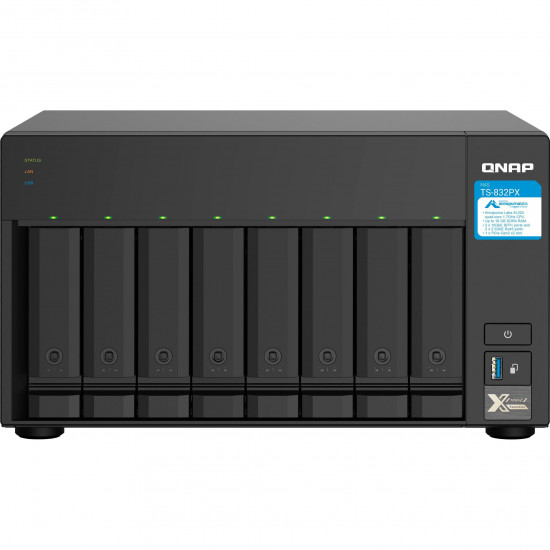 8-Bay QNAP TS-832PX-4G