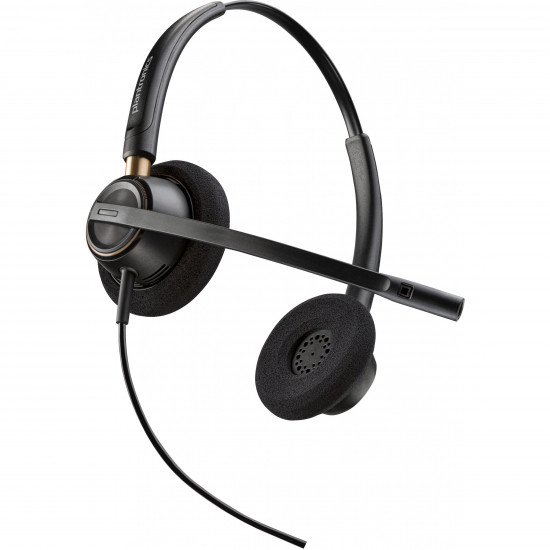 Poly EncorePro 520 Binaural Headset +Quick Disconnect (89434-02)