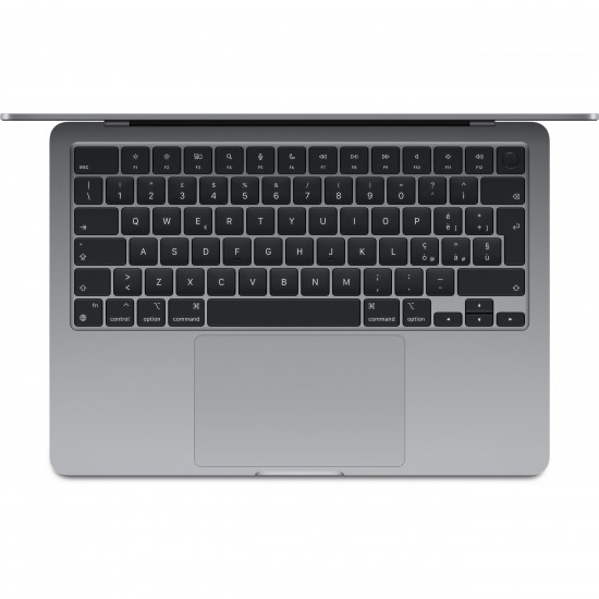 MacBook Air: Apple M3 chip with 8-core CPU and 8-core GPU, 8GB, 256GB SSD - Space Grey