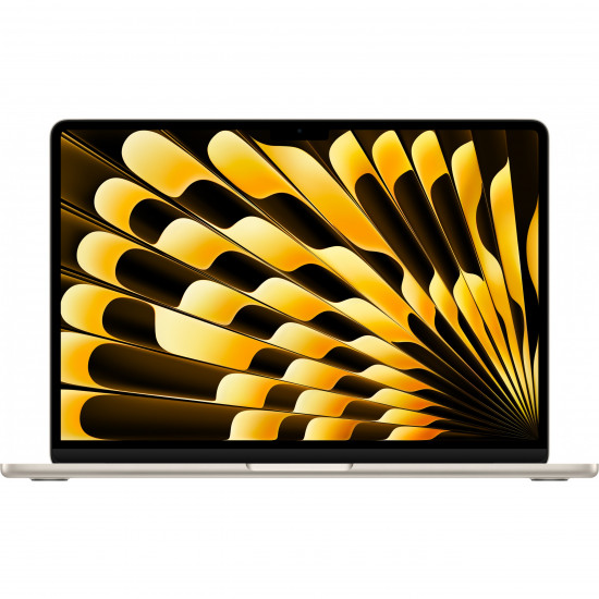 MacBook Air: Apple M3 chip with 8-core CPU and 8-core GPU, 8GB, 256GB SSD - Starlight