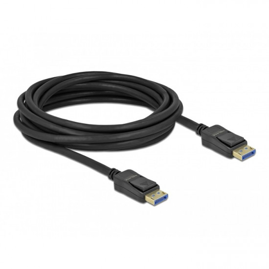 DeLock DisplayPort (ST-ST) 1m Verbindungskabel 10K Black