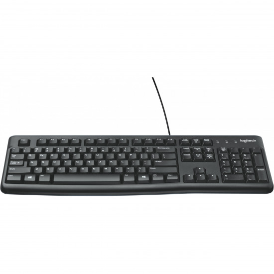 Logitech K120 USB black QWERTY US - Keyboard layout might be German