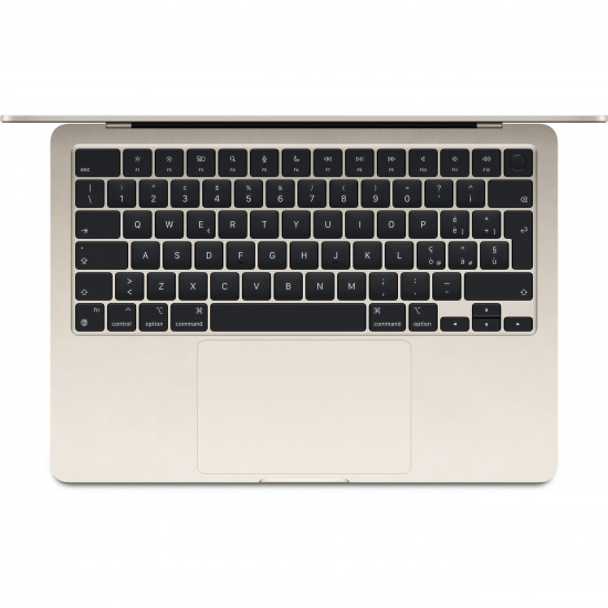 MacBook Air: Apple M3 chip with 8-core CPU and 10-core GPU, 16GB, 512GB SSD - Starlight