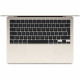 MacBook Air: Apple M3 chip with 8-core CPU and 10-core GPU, 16GB, 512GB SSD - Starlight