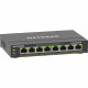 8P Netgear GS308EPP-100PES - managed // rackmountable // POE+ (123W)