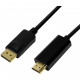 LogiLink DisplayPort 1.2 HDMI (ST-ST) 2m Adapterkabel 4K Schwarz