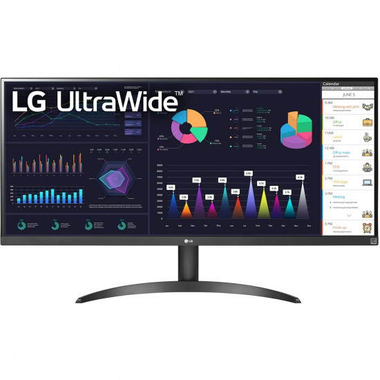 86,6cm/34inch (2560x1080) LG UltraWide 34WQ500-B 21:9 IPS 5ms 100Hz HDMI USB-C Black