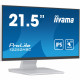 54,5cm/21,5inch (1920x1080) Iiyama ProLite T2252MSC-W2 16:9 FHD IPS Touch 5ms HDMI DP Speaker White