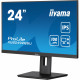 61cm/24inch (2560x1440) Iiyama ProLite XUB2492QSU-B1 16:9 WQHD IPS 0,5ms 100Hz HDMI DP USB Speaker Pivot Black