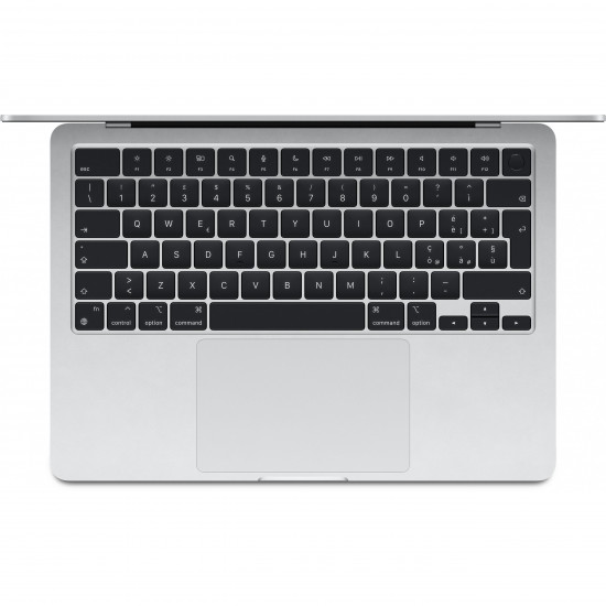 MacBook Air: Apple M3 chip with 8-core CPU and 10-core GPU, 16GB, 512GB SSD - Silver