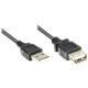 GoodConnections USB-A 2.0 (ST-BU) 1,8m Verl ngerungskabel Schwarz