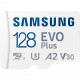 CARD 128GB Samsung EVO PLUS microSDXC UHS-I U3 inkl. SD Adapter