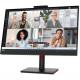 68,6cm/27inch (2560x1440) Lenovo ThinkVision T27hv-30 16:9 QHD IPS 4ms 75Hz HDMI DP USB-C Speaker Pivot Black