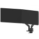 Neomounts DS70-250BL2 Tischhalterung f r 2 Monitore bis 81cm 32inch 9KG Schwarz