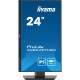 60,5cm/24inch (1920x1080) Iiyama PROLITE XUB2497HSN-B1 16:9 FHD IPS 1ms 100Hz HDMI DP USB-C RJ45 Speaker Pivot Black