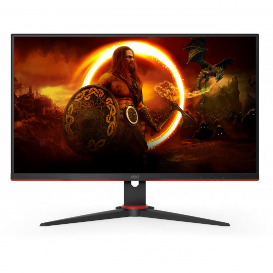 60cm/23,8inch (1920x1080) AOC Gaming 24G2SPAE/BK G2 Series 1ms 165 Hz 2x HDMI VGA DP LS Black Red