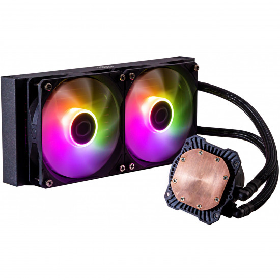 K Cooler Wasserk hlung Cooler Master MasterLiquid Lite 240L Core ARGB