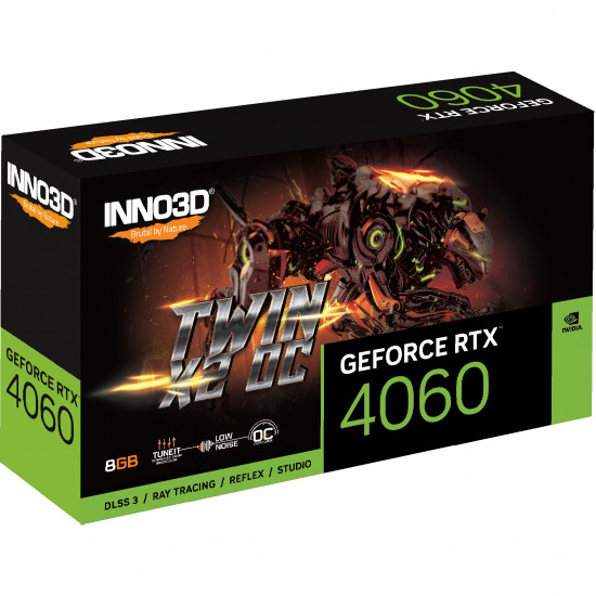 RTX 4060 8GB Inno3D Twin X2 OC GDDR6