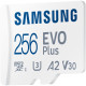 CARD 256GB Samsung EVO PLUS microSDXC UHS-I U3 inkl. SD Adapter